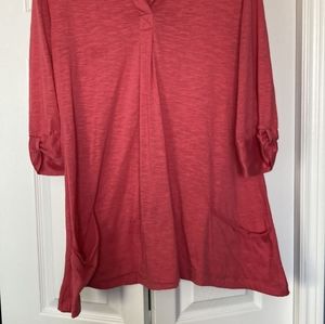 Powder Room Long Sleeve Beach Cover Top